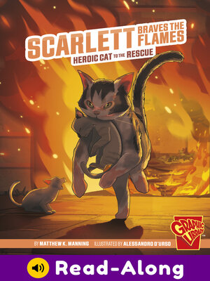 cover image of Scarlett Braves the Flames